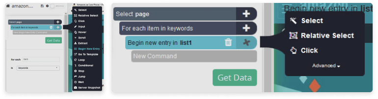 Web Scraping Based on Keywords with ParseHub Step 4