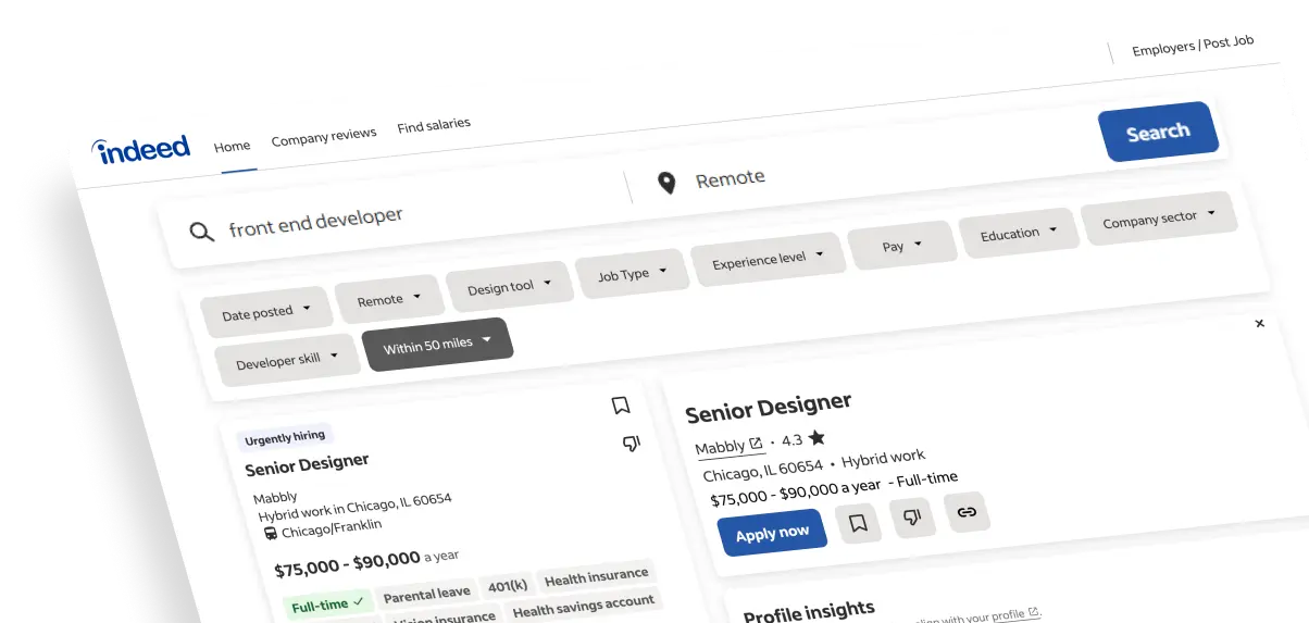Indeed job scraping example - extracting job titles, salaries, and company data